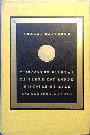 Seller image for Thtre choisi. L'inconnue d'Arras. La terre est ronde. Histoire de rire. L'Archipel Lenoir. for sale by Librairie Et Ctera (et caetera) - Sophie Rosire