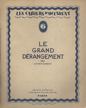 Imagen del vendedor de Le grand drangement. a la venta por Librairie Et Ctera (et caetera) - Sophie Rosire