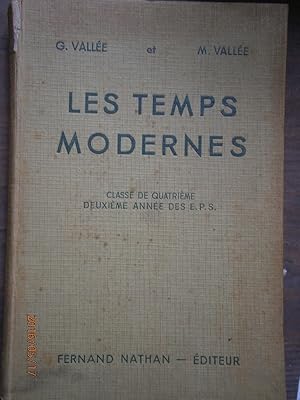 Seller image for Les temps modernes. Classe de quatrime. for sale by Librairie Et Ctera (et caetera) - Sophie Rosire