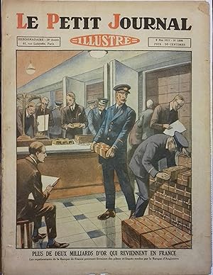 Le Petit journal - Supplément illustré N° 1898 : Deux milliards d'or reviennent en France. (Gravu...