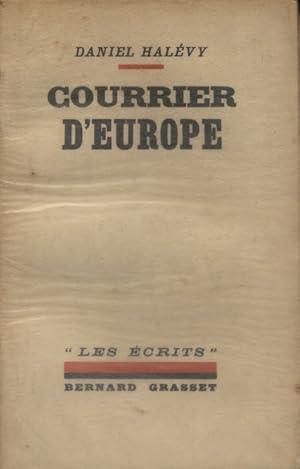 Immagine del venditore per Courrier d'Europe. venduto da Librairie Et Ctera (et caetera) - Sophie Rosire