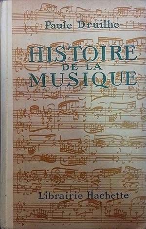 Bild des Verkufers fr Histoire de la musique. zum Verkauf von Librairie Et Ctera (et caetera) - Sophie Rosire