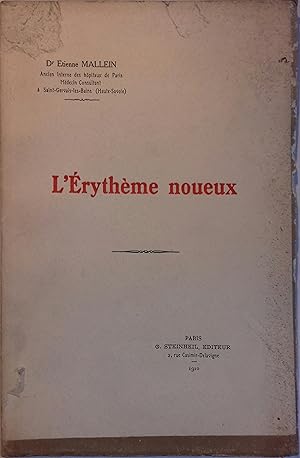 Seller image for L'rythme noueux. for sale by Librairie Et Ctera (et caetera) - Sophie Rosire
