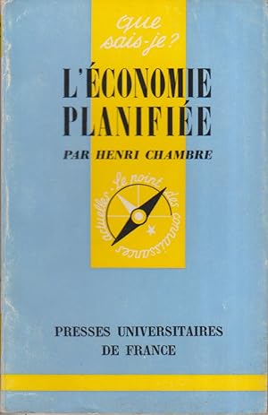 Image du vendeur pour L'conomie planifie. mis en vente par Librairie Et Ctera (et caetera) - Sophie Rosire
