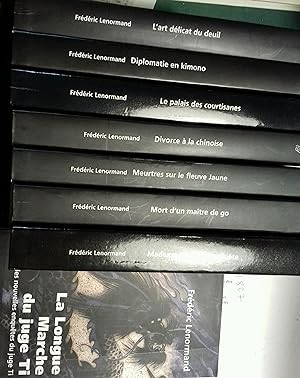 8 volumes de la série "Les nouvelles enquêtes du juge Ti" : Le palais des courtisanes. - Madame T...