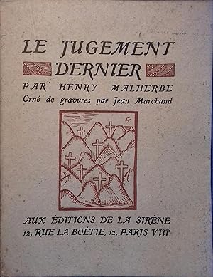 Immagine del venditore per Le jugement dernier. venduto da Librairie Et Ctera (et caetera) - Sophie Rosire