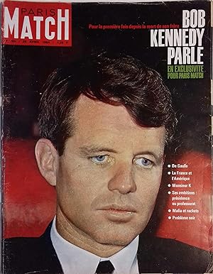 Image du vendeur pour Paris Match N 785 : Bob Kennedy. Albaladejo. La Sibrie. 25 avril 1964. mis en vente par Librairie Et Ctera (et caetera) - Sophie Rosire