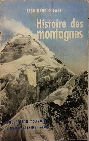 Imagen del vendedor de Histoire des montagnes. a la venta por Librairie Et Ctera (et caetera) - Sophie Rosire