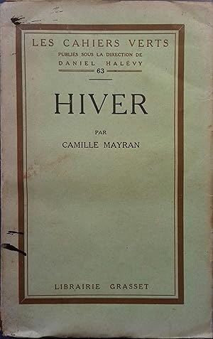 Seller image for Hiver. for sale by Librairie Et Ctera (et caetera) - Sophie Rosire