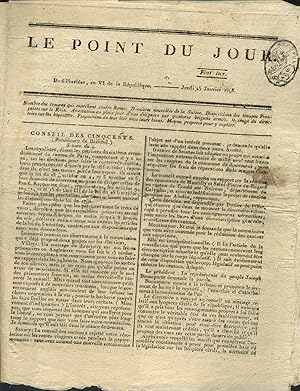 Le Point du Jour. Jeudi 25 janvier 1798.