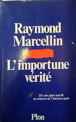 Seller image for L'importune vrit. for sale by Librairie Et Ctera (et caetera) - Sophie Rosire