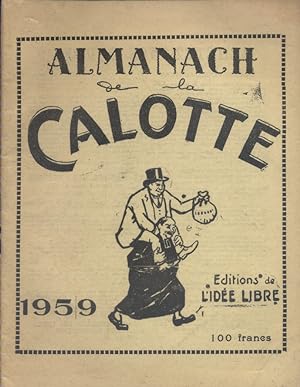 Seller image for Almanach de La Calotte 1959. for sale by Librairie Et Ctera (et caetera) - Sophie Rosire