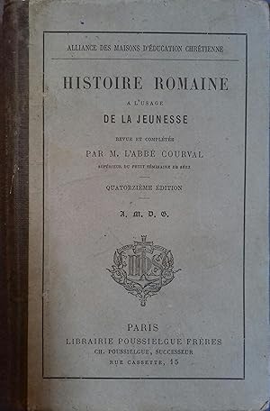 Seller image for Histoire romaine  l'usage de la jeunesse. for sale by Librairie Et Ctera (et caetera) - Sophie Rosire