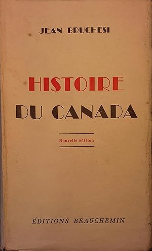 Immagine del venditore per Histoire du Canada. venduto da Librairie Et Ctera (et caetera) - Sophie Rosire