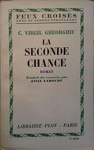 Seller image for La seconde chance. for sale by Librairie Et Ctera (et caetera) - Sophie Rosire