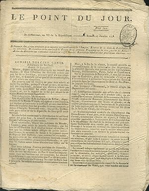 Le Point du Jour. Samedi 27 janvier 1798.