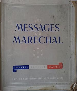 Imagen del vendedor de Les messages du Marchal. a la venta por Librairie Et Ctera (et caetera) - Sophie Rosire