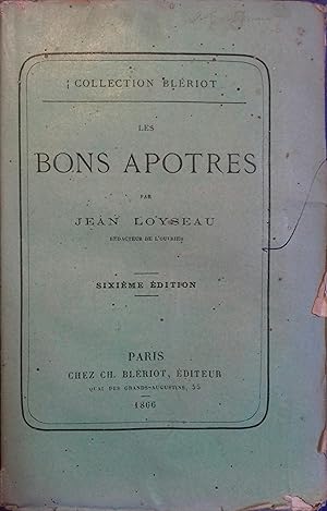 Seller image for Les bons aptres. for sale by Librairie Et Ctera (et caetera) - Sophie Rosire