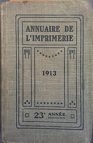 Annuaire de l'imprimerie pour 1913.