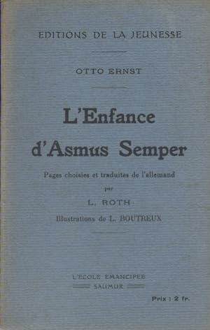 L'enfance d'Asmus Semper. Vers 1930.