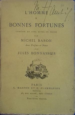 Bild des Verkufers fr L'homme  bonnes fortunes. Fin XIXe. Vers 1900. zum Verkauf von Librairie Et Ctera (et caetera) - Sophie Rosire