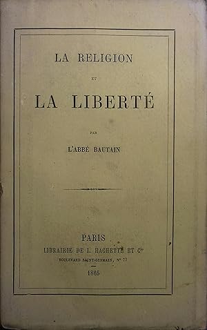 Seller image for La religion et la libert. for sale by Librairie Et Ctera (et caetera) - Sophie Rosire