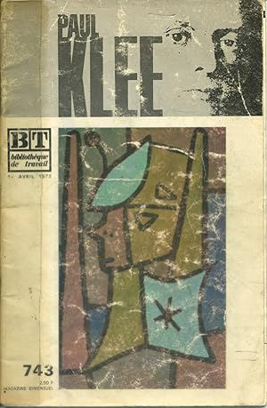 Bibliothèque de travail N° 743. Paul Klee. 1er avril 1972.