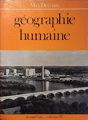 Seller image for Gographie humaine. for sale by Librairie Et Ctera (et caetera) - Sophie Rosire
