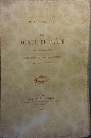 Seller image for Le joueur de flte. Comdie en vers. for sale by Librairie Et Ctera (et caetera) - Sophie Rosire