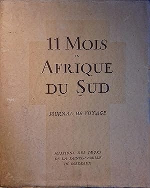 11 mois en Afrique du Sud. Journal de voyage.