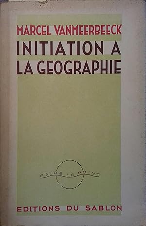 Initiation à la géographie.