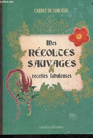 Bild des Verkufers fr Carnet de sorcire - Mes rcoltes sauvages & recettes fabuleuses zum Verkauf von Le-Livre