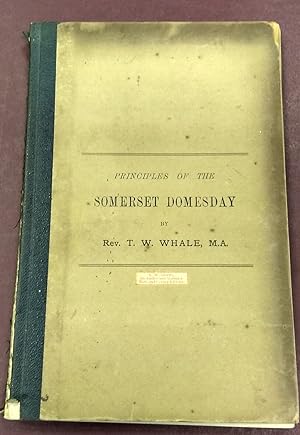 Imagen del vendedor de Analsis of Somerset Domesday. Terrae Occupatae. a la venta por Bristow & Garland