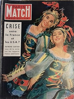 Paris Match N° 188 : Gaston Baty - Pôle Nord - Claude Bessy en couverture. 18 octobre 1952.