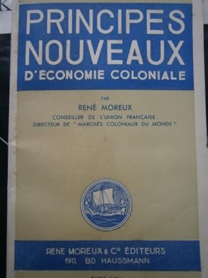 Principes nouveaux d'économie coloniale.