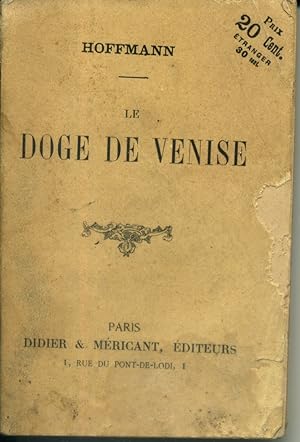 Le doge de Venise. Vers 1897.