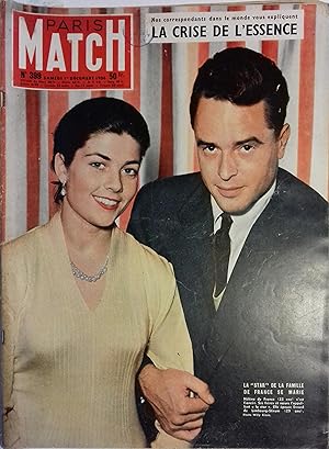 Paris Match N° 399 : Hongrie - Freud - La crise de l'essence. Décembre 1956.