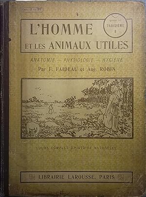 Immagine del venditore per L'homme et les animaux qui lui sont utiles. Programmes de 1902. venduto da Librairie Et Ctera (et caetera) - Sophie Rosire