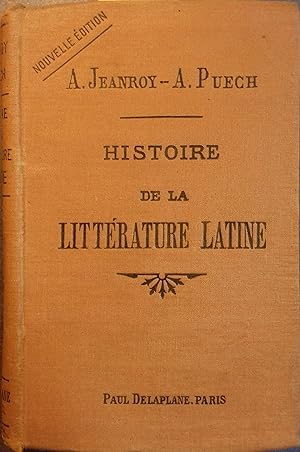 Seller image for Histoire illustre de la littrature latine. Vers 1910. for sale by Librairie Et Ctera (et caetera) - Sophie Rosire