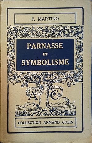 Imagen del vendedor de Parnasse et symbolisme (1850-1900). a la venta por Librairie Et Ctera (et caetera) - Sophie Rosire