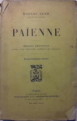 Image du vendeur pour Paenne. Dbut XXe. Vers 1900. mis en vente par Librairie Et Ctera (et caetera) - Sophie Rosire