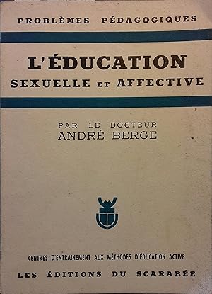 Seller image for L'ducation sexuelle et affective. for sale by Librairie Et Ctera (et caetera) - Sophie Rosire