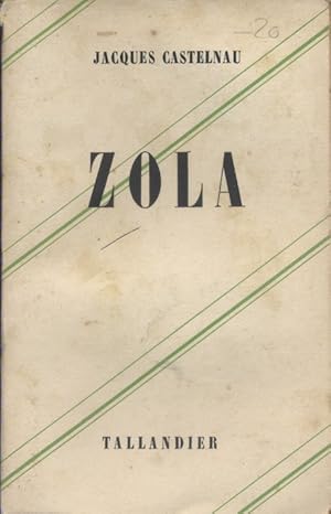 Imagen del vendedor de Zola. a la venta por Librairie Et Ctera (et caetera) - Sophie Rosire