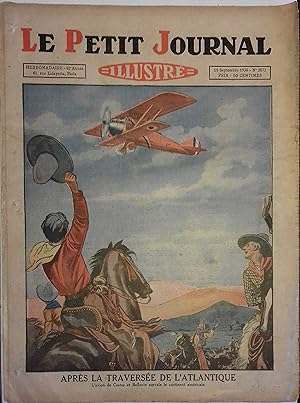 Le Petit journal illustré N° 2073 : L'avion de Costes et Bellontes survole le continent américain...