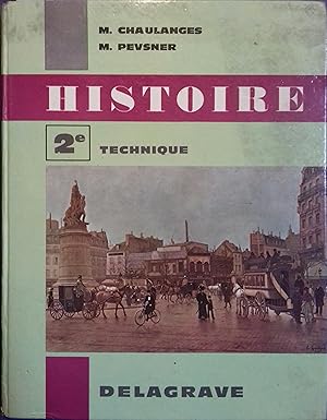 Image du vendeur pour Histoire. Seconde technique. mis en vente par Librairie Et Ctera (et caetera) - Sophie Rosire