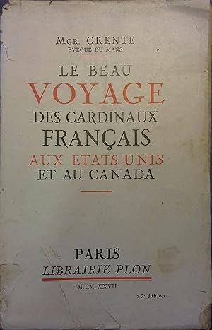 Le beau voyage des cardinaux français aux Etats-Unis et au Canada.