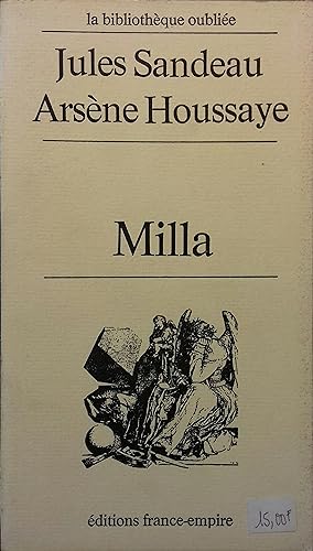 Image du vendeur pour Milla. mis en vente par Librairie Et Ctera (et caetera) - Sophie Rosire
