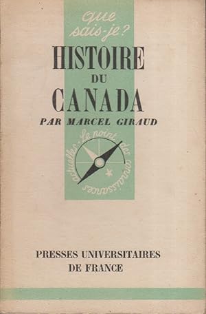 Seller image for Histoire du Canada. for sale by Librairie Et Ctera (et caetera) - Sophie Rosire