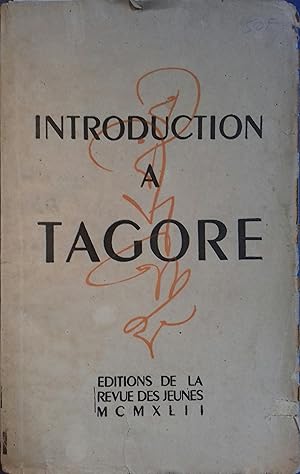 Introduction à Tagore.