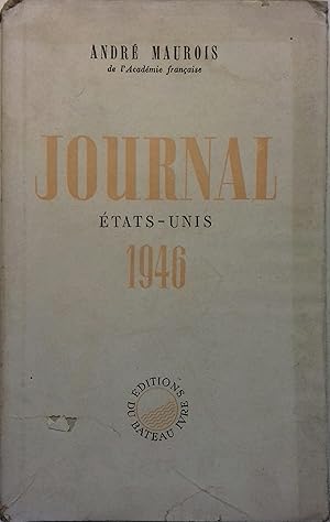 Journal. Etats-Unis 1946.